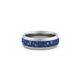 blue tungsten ring 8mm