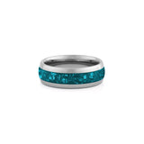 bold turquoise band for men