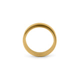 gold anxiety ring with spinning band