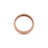 rose gold anxiety ring spinning band
