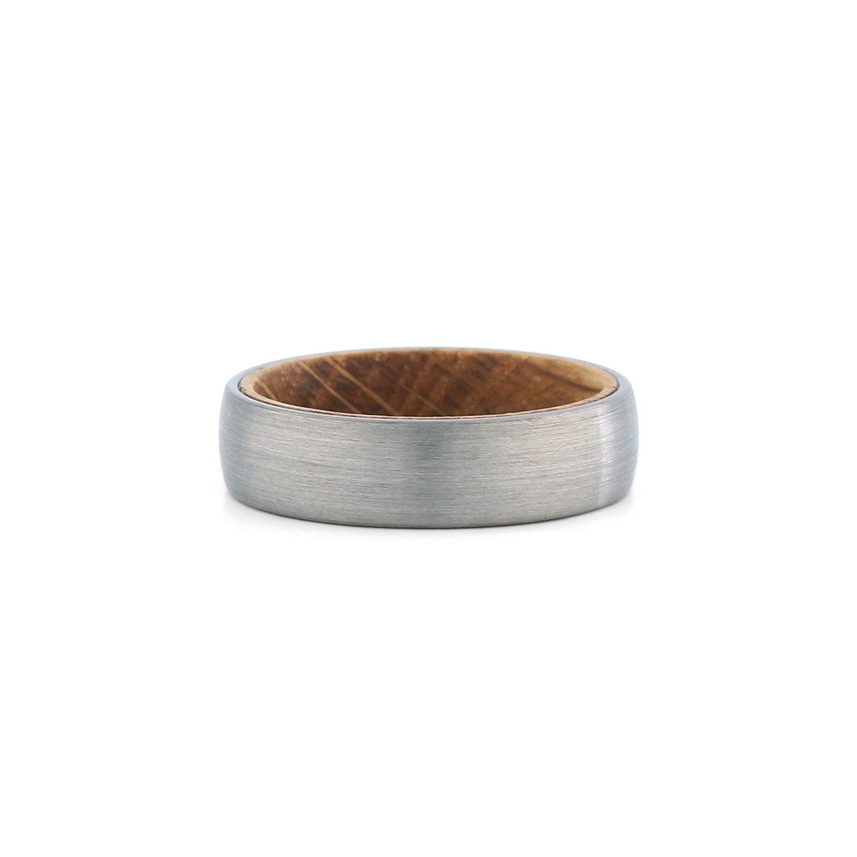 tungsten carbide wood wedding band